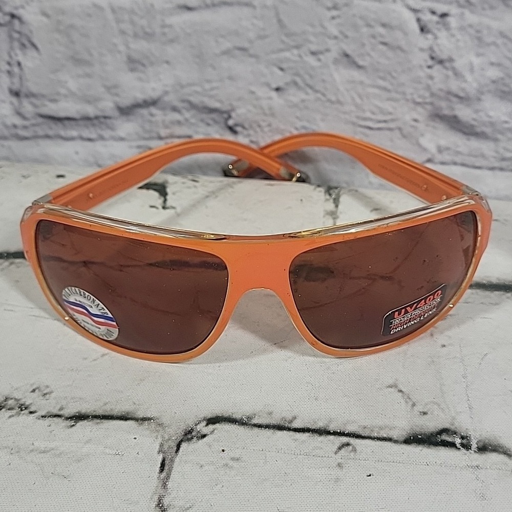 Maxx 2.0‎ HD Sunglasses Sol 914 Orange UV400 Shatter Proof Sport Shades New